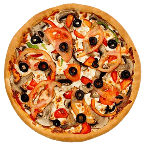 Tandoori pizza specialty at Pizza Square St Calgary