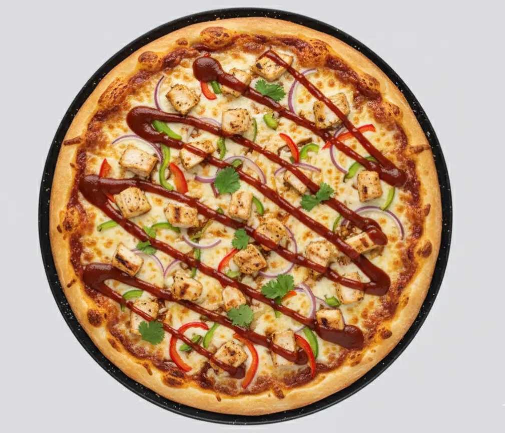 Delicious BBQ Blaze Pizza at Pizza Square St in Calgary SE